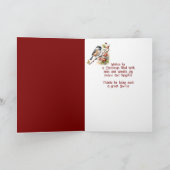 ハッピーバースデーワンダントドクター《鳥》アメリカゴガラバード シーズンカード (内部)