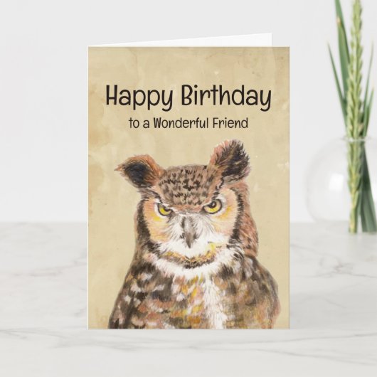 ハッピーバースデーワンダートフレンドステイサシー カード (正面)