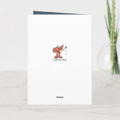 ハッピーバースデーワンダートプリス心地よい&賛美ズ カード (裏面)