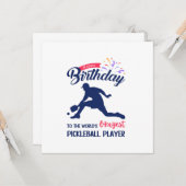ハッピーバースデーワールドピックボール選手 カード (正面/裏面インサイチュ)