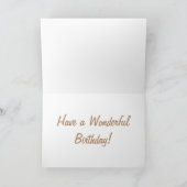 ハッピーバースデーヴィンテージバラと蝶 サンキューカード (内部)