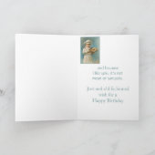 ハッピーバースデーヴィンテージ好きだから カード (内部)