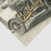 ハッピーバースデーヴィンテージ旧車と人 薄葉紙 (詳細)