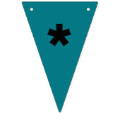 ハッピーバースデー三角形パーティーバンティングバナー バンティングフラッグ (第1の旗)