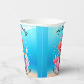 ハッピーバースデー人魚 紙コップ (右)