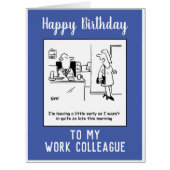 ハッピーバースデー仕事仲間 (正面)
