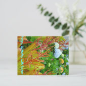 ハッピーバースデー付アロハポストカード ポストカード (スタンド正面)