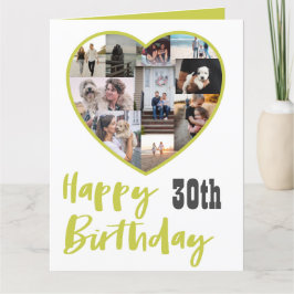 ハッピーバースデー任意の年齢数々のの丁合挨拶 カード