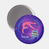 ハッピーバースデー体操銀河系転倒 マグネット (正面/裏面)