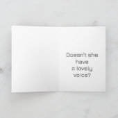 ハッピーバースデー兄弟 カード (内部)