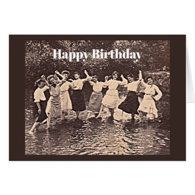 ハッピーバースデー全体の集団 (正面横)