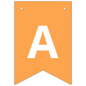 ハッピーバースデー写真カラフル時代 バンティングフラッグ (第2の旗)