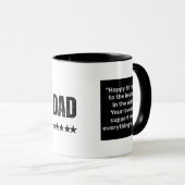 ハッピーバースデー写真コラージュ マグカップ (正面右)