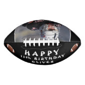 ハッピーバースデー写真 アメリカンフットボール (正面)