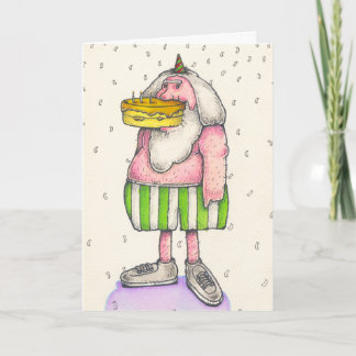 ハッピーバースデー動物 カード