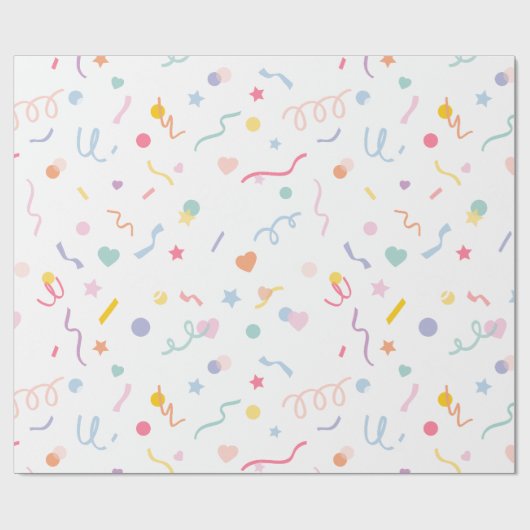 ハッピーバースデー包装紙 ラッピングペーパー (フラット)