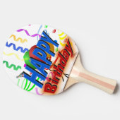 ハッピーバースデー卓球ラケット 卓球ラケット (横)