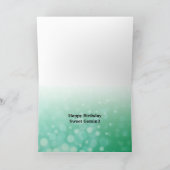 ハッピーバースデー占星術サインジェミニ カード (内部)