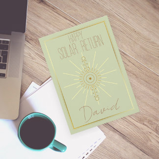 ハッピーバースデー占星術 カード