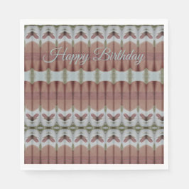 ハッピーバースデー又は任意の大事な行事かわいらしナプキン スタンダードランチョンナプキン