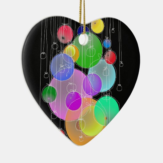 ハッピーバースデー及びメリークリスマス… セラミックオーナメント (右)