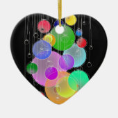 ハッピーバースデー及びメリークリスマス… セラミックオーナメント (正面)