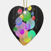 ハッピーバースデー及びメリークリスマス… セラミックオーナメント (左)