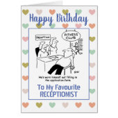 ハッピーバースデー受付係 (正面)