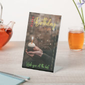 ハッピーバースデー台座標識 台座サイン (インサイチュ)