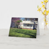 ハッピーバースデー同おもしろい士 カード (黄色い花)