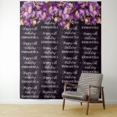 ハッピーバースデー名コラージュの写真の背景 タペストリー (インサイチュ)