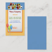 ハッピーバースデー名刺 名刺 (正面/裏面)