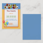 ハッピーバースデー名刺 名刺 (正面/裏面)