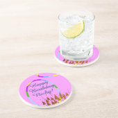 ハッピーバースデー名 コースター (側面)