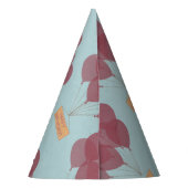 ハッピーバースデー吹パーソナライズされた球 パーティーハット (裏面)