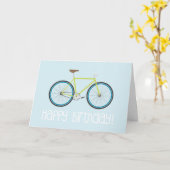 ハッピーバースデー固定カード カード (黄色い花)