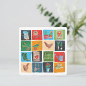 ハッピーバースデー園芸農場 |グリーティングカード カード (スタンド正面)