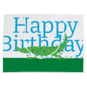 ハッピーバースデー大抱き枕 ラージペーパーバッグ (正面)