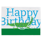 ハッピーバースデー大抱き枕 ラージペーパーバッグ (裏面)