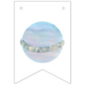 ハッピーバースデー太陽と惑星のバンティング バンティングフラッグ (第1の旗)