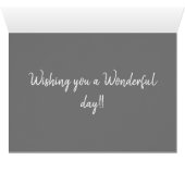 ハッピーバースデー夫カード (内部横(下))