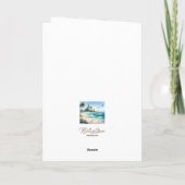 ハッピーバースデー夫 サンキューカード (裏面)