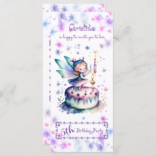 ハッピーバースデー妖精01 (正面/裏面)