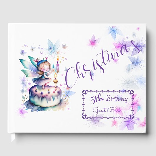 ハッピーバースデー妖精01 ゲストブック (正面)