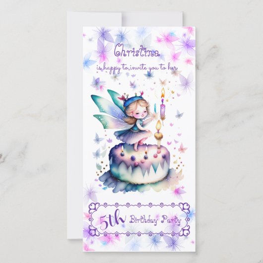 ハッピーバースデー妖精01 セーブザデート (正面)