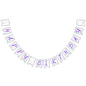ハッピーバースデー妖精01 バンティングフラッグ (全)