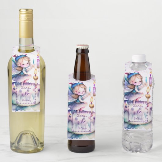 ハッピーバースデー妖精01 ボトルネックタグ (インサイチュ)