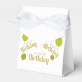 ハッピーバースデー威厳がある誕生日優先ボックス フェイバーボックス (正面サイド)