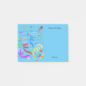 ハッピーバースデー威厳がある2022事後注記 ポストイット (正面)