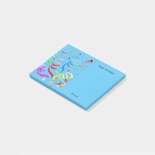 ハッピーバースデー威厳がある2022事後注記 ポストイット (アングル)